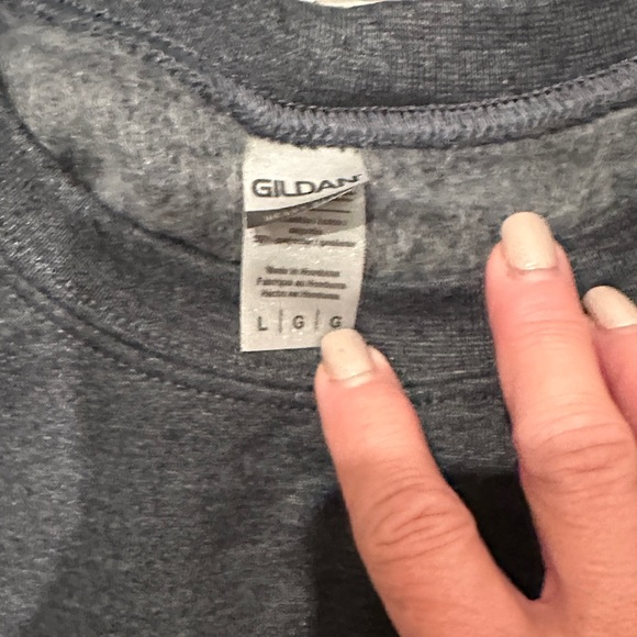 PAWZ Women’s Charcoal Crewneck Sweater. NWOT - Picture 3 of 4